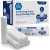 imageMED PRIDE Sterile Stretch Gauze Roll LatexFree NonAdherent Roller Bandage for Wound Care Soft and Elastic 6x1476 Inch Pack of 66x1476 Inch Pack of 6