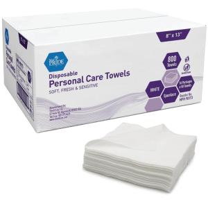 imageMED PRIDE Disposable Dry Wipes for Adults Soft ampamp Absorbent Personal Towels Bulk 800 Count Incontinence Care Baby Wipes 800 Count Pack of 1800 Count Pack of 1