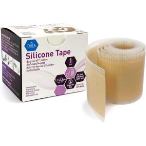 imageMED PRIDE MedicalGrade Silicone Wound and Scar Tape Roll 15 in X 16 Yards PainFree Removal EasyTear Waterproof LatexFree