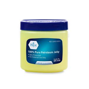 imageMED PRIDE Pure White Petroleum Jelly Tub Skin Protectant and Moisturizer for Dry Skin Rashes Burns Wounds Chapped Lips Diaper Rash 13 Ounce Pack of 113 Ounce Pack of 1
