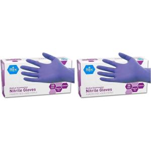 imageMedPride PowderFree Nitrile Exam Gloves Medium Case1000 100 Count Pack of 10Large Pack of 200