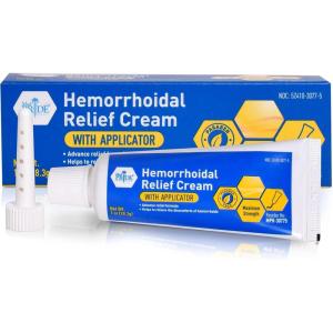 imageMedpride Maximum Strength Hemorrhoid Cream With Applicator  ParabenFree Hemorrhoid Treatment For Internal ampamp External Use Effective Hemorrhoid Relief For Fissures Itching Swelling ampamp Bleeding