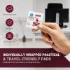 imageMED PRIDE Individually Wrapped Iodine Wipes 10 Povidone Iodine Prep Pads AlcoholFree Antiseptic for Wounds 100 Count100
