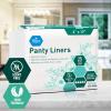 imageMED PRIDE Premium Ultra Absorbent Panty Liners for Women  Unscented Feminine Pantyliners for AllDay Leak Protection Regular Length Underwear Liners with Adhesive Strip for Comfortable Fit 25Pack
